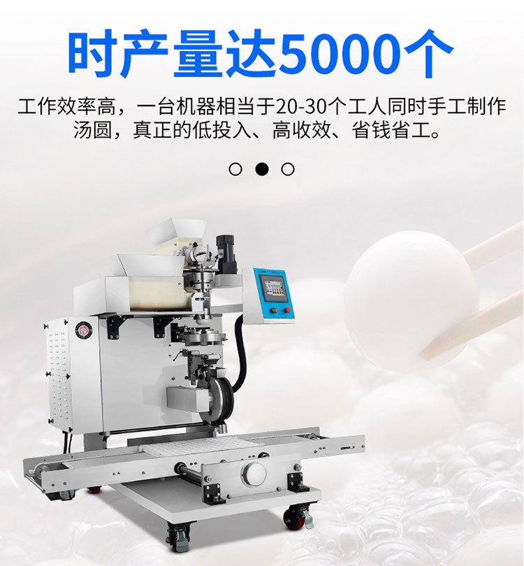 VFD-4000B型汤圆自动成型排盘机产品描述
