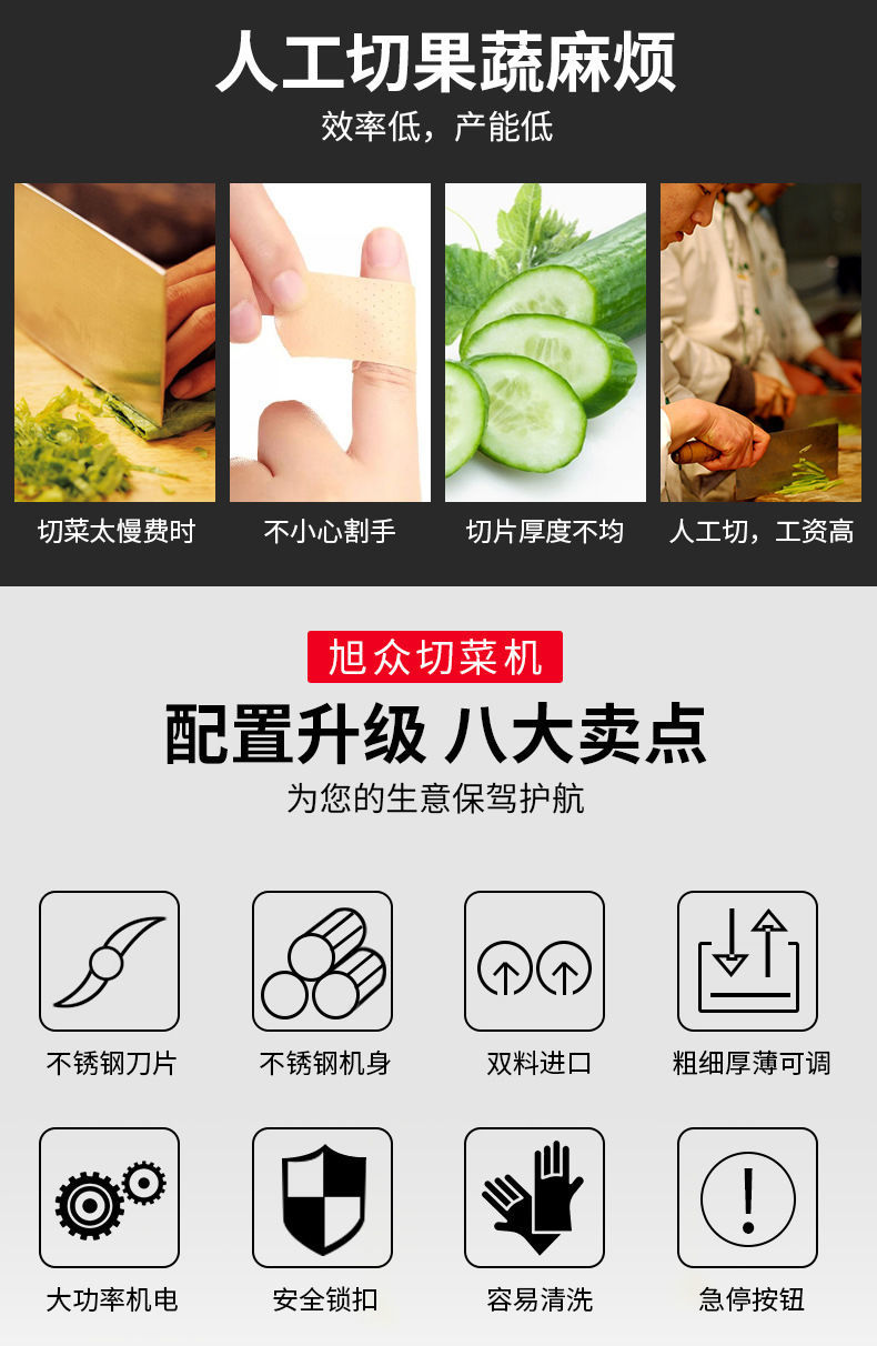 XZ-690A全自动切菜机产品描述